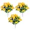 19" UV Resistant Artificial Azalea Bushes, 3ct.